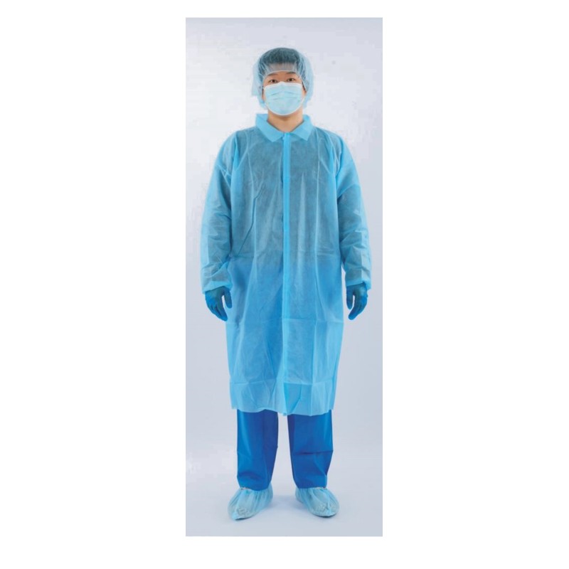 Disposable Visitor Coat supplied by WinHyCare