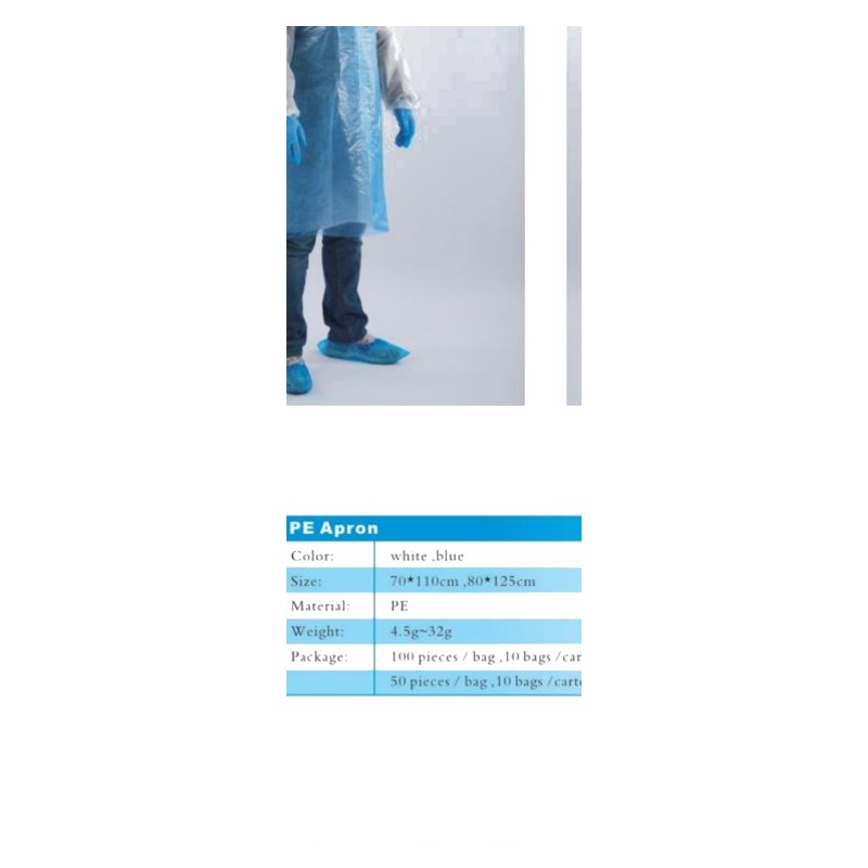Disposable PE Apron supplied by WinHyCare