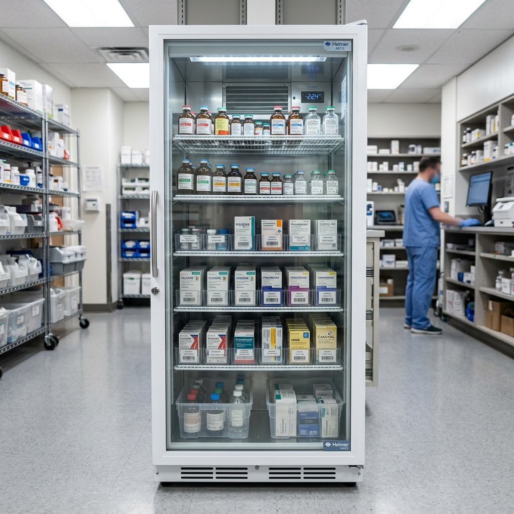 Medical freezer for vaccine deep cold preservation